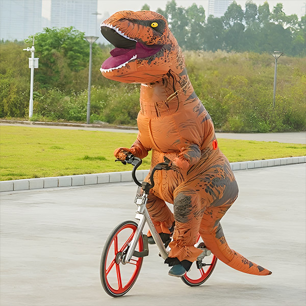 Täispuhutav dinosauruse kostüüm | TREXCOS