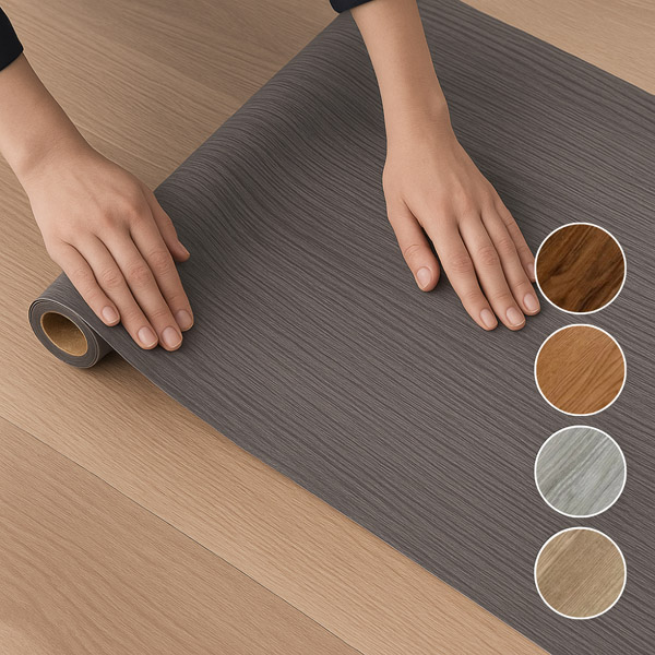 Isekleepuv puidumustriga kleeps (300x40cm) | DURAWOOD