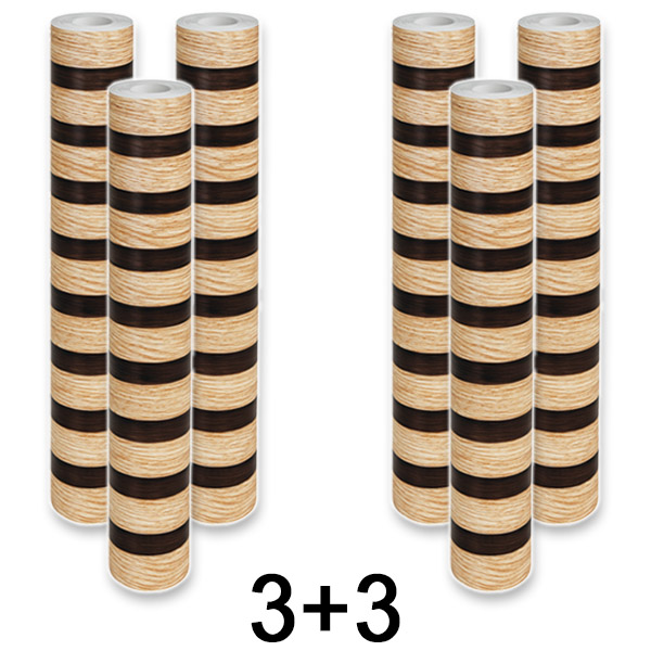 3x Isekleepuv puiduefektiga seinapaneel | LINEWALL 1+1 TASUTA