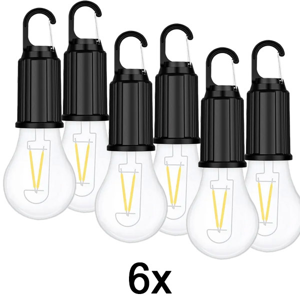 3x Juhtmevabad laetavad lambipirnid (2-ne komplekt, kuni 8 tundi) | LUMINKA