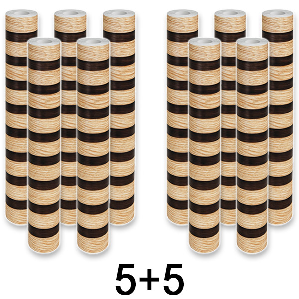 5x Isekleepuv puiduefektiga seinapaneel | LINEWALL 1+1 TASUTA