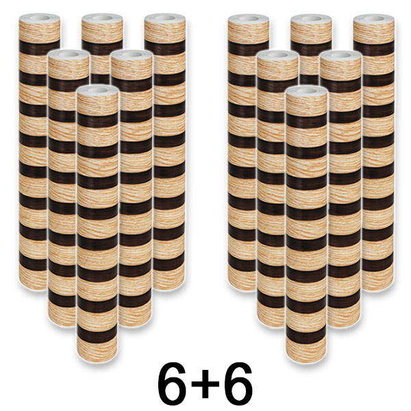 6x Isekleepuv puiduefektiga seinapaneel | LINEWALL 1+1 TASUTA