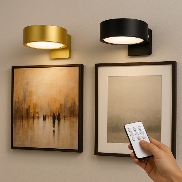 Magnetiline pildivalgusti – Juhtmevaba LED, RGB + soe valge | ARTIONIC