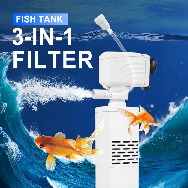 Vaikne akvaariumifilter - 3-ühes, 650 L/h | FILTPRO