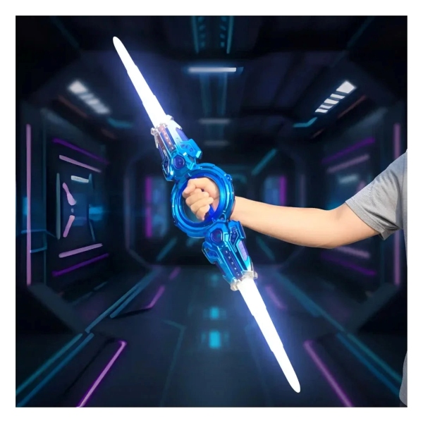 360° pöörlev LED-mõõk - USB-C kaudu laetav, vanusele 3+ | SPINSWORD