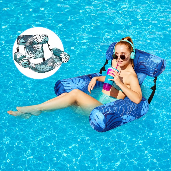 Ergonoomiline jahutav basseini lamamistool (2 tk komplektis) | POOLYRA
